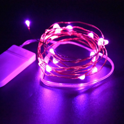 CR2032 maitinamas baterijomis, 1 m / 2 m / 3 m „pasidaryk pats“ LED styginių lemputės mini fėjos lemputės menams ir amatams, gimtadieniui, rankų darbo dekoravimui