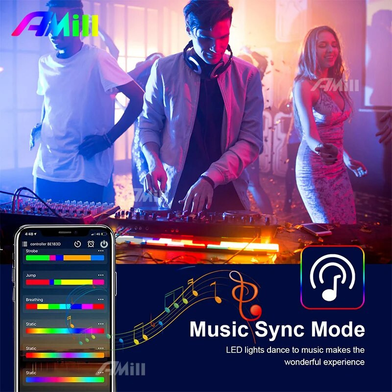 LED žičane svjetiljke RGB Infracrveni Bluetooth ontroller Vanjsko vodootporno vilinsko svjetlo za zabavu, blagdansko vjenčanje Dekor božićnog drvca