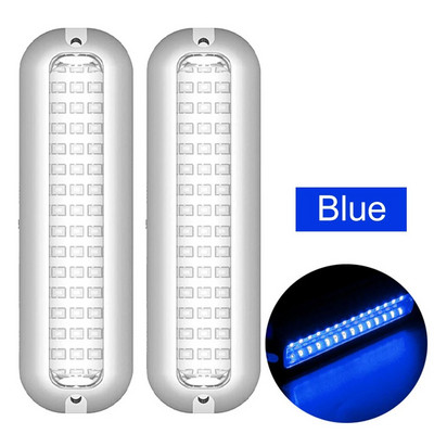 1/2Pcs 42LED podvodna svjetiljka za jahte od nehrđajućeg čelika Pomorska navigacijska svjetiljka IP68 Vodootporna svjetiljka za brodice Dodaci za jahte