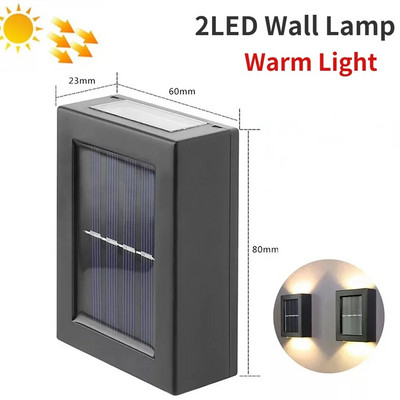 COB LED napelemes kültéri mozgásérzékelő töltő fali lámpa vízálló vészhelyzeti led lámpa utcai kerti veranda lámpához