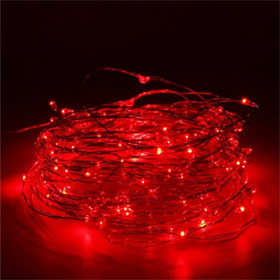 USB LED styginė USB lauko / vidaus sidabrinė vandeniui atspari viela girlianda Kalėdų / Naujųjų metų Kalėdų šventė namų dekoravimui