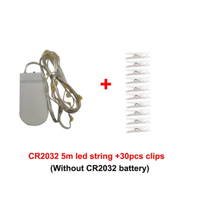 Fotografski isječci LED svjetiljke s žicama 2M 5M 10M USB vilinski vijenac na baterije Napajanje za božićno vjenčanje Dekoracija spavaće sobe