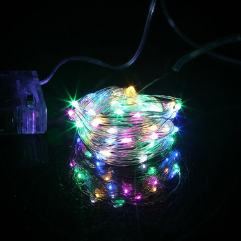 2M 3M 5M 10M Led String Lights Αδιάβροχα Fairy Lights 3AA Battery Γιορτινός φωτισμός για διακόσμηση Χριστουγεννιάτικου Δέντρου Γάμου