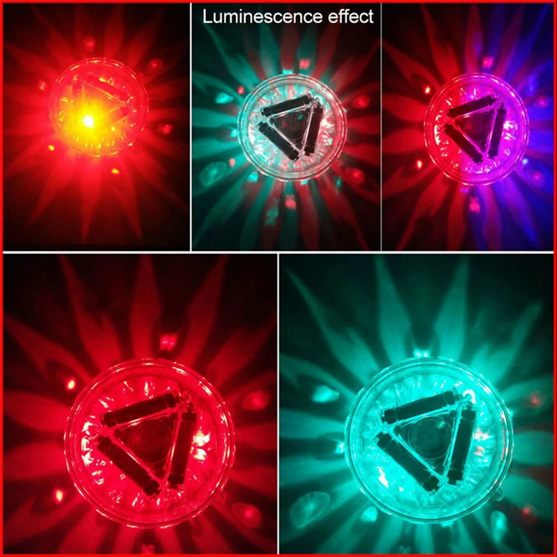 Plutajuće podvodno svjetlo RGB svjetlo za bazen Potopno LED svjetlo za disko zabave Glow Show Pribor za bazene Vrtno svjetlo
