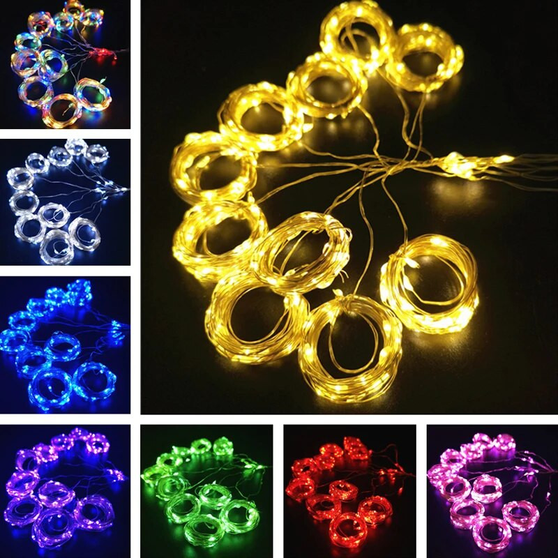 Perdele cu LED USB 6x3M Festoon Ghirlande cu leduri Lumini de Craciun Decoratiuni Ramadan Lumini sir Decor de nunta Anul Nou 2024