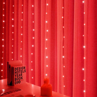 6M/4M/3M LED zavjesa Girlland Fairy Lights Festoon s daljinskim upravljačem Novogodišnji vijenac Božićni ukras Party Wedding Decoration