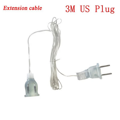 EU/US Plug Karácsonyi füzér LED jégcsap függönyfüzér fények esküvői parti kültéri kert utcai dekoráció ünnepi világítás