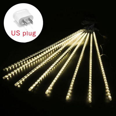 Solarna LED meteorska svjetiljka Blagdanska žica Vodootporna vilinska vrtna dekoracija Led ulični vijenac na otvorenom Božićni ukras