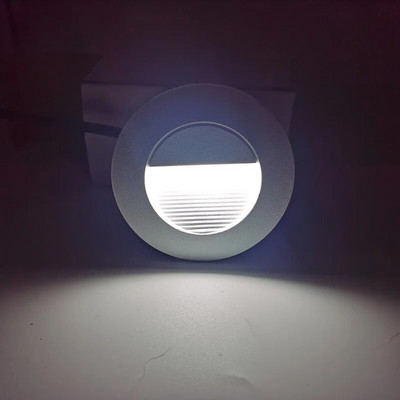 Φωτιστικό τοίχου LED Deck Step 12Leds IP65 Underground Lamp Χωνευτή σκάλα Paitio εδάφους Spot Light Δάπεδο Κήπος Τοπίο Εξωτερικό