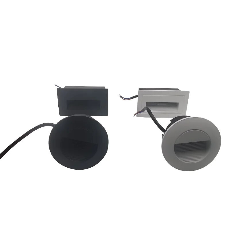 Zidna rasvjeta LED Deck Step 12Leds IP65 Podzemna svjetiljka Ugradbene stepenice Paitio tlo Spot Light Podno vrtno krajolik Vanjski