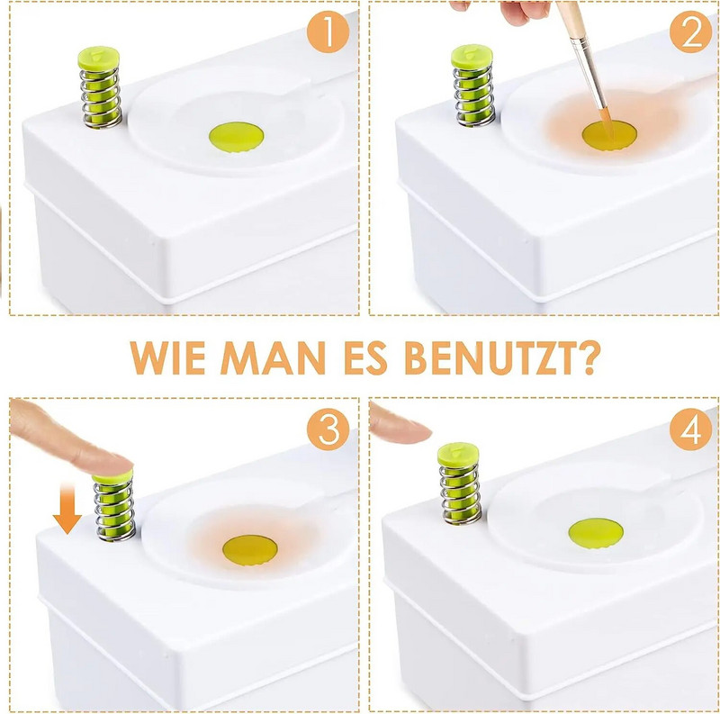 Pintsli puhastusvahend vee tsirkulatsioonipesuriga meigipintsli puhastusvahend Multifunktsionaalne pintslipuhastusvahend, mis sobib akrüülakvarelli jaoks