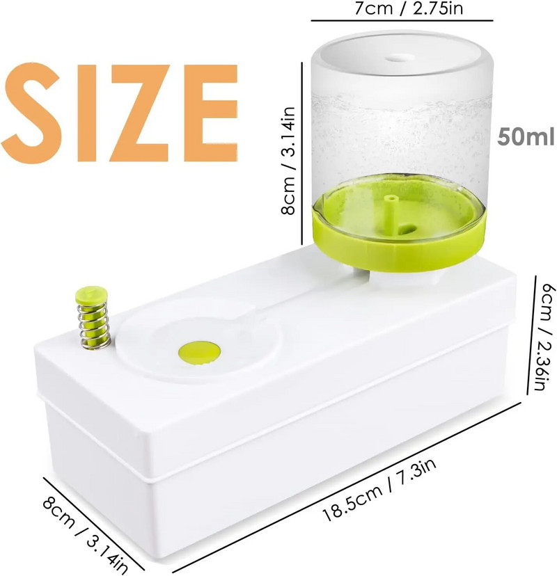 Pintsli puhastusvahend vee tsirkulatsioonipesuriga meigipintsli puhastusvahend Multifunktsionaalne pintslipuhastusvahend, mis sobib akrüülakvarelli jaoks