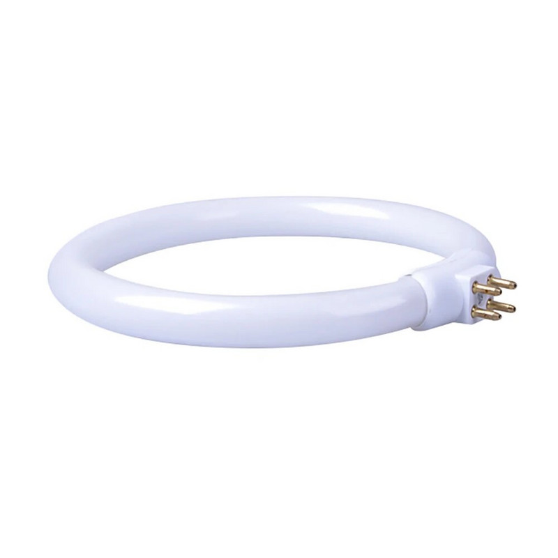 T4 apvalios lempos vamzdis 11W 220V baltos šviesos žiedinis vamzdinis lempa su 4 kontaktų fluorescencinio žiedo LED lempa karšto pristatymo