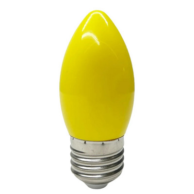 Spalvinga LED lemputė E27 B22 2W RGB Led Bulb C35 Led žvakių šviesa 9 Spalva SMD 2835 AC 110V 220V Globe lemputė šalta / šilta balta