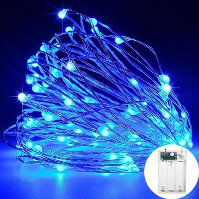 NOVO 5M 10M bakrena žica LED žičana svjetla Blagdanska rasvjeta Vilinski vijenac za božićno drvce Dekoracija svadbi