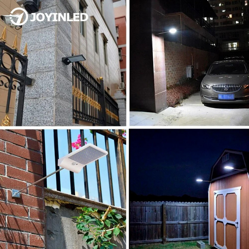 Solar Light vízálló napelemes LED lámpa kültéri napfény lámpa kerthez utcai tájhoz erkély dekoráció napelemes fali lámpa kültéri