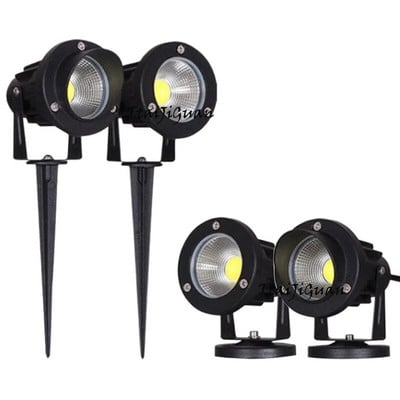 3W 5W 10W kültéri kerti tájlámpa AC220V 110V DC12V LED fűnyíró lámpa COB vízálló világítás Led lámpa kerti út spotlámpa