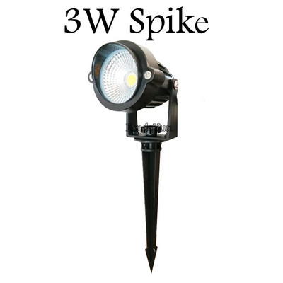 3W 5W 10W Vanjsko vrtno svjetlo za pejzaž AC220V 110V DC12V LED lampa za travnjak COB Vodootporna rasvjeta Led svjetlo Reflektor za vrtnu stazu