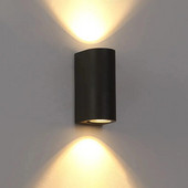LED fali lámpa kültéri vízálló IP65 tornácos kerti fali lámpa beltéri hálószoba éjjeli dekoráció világító lámpák alumínium