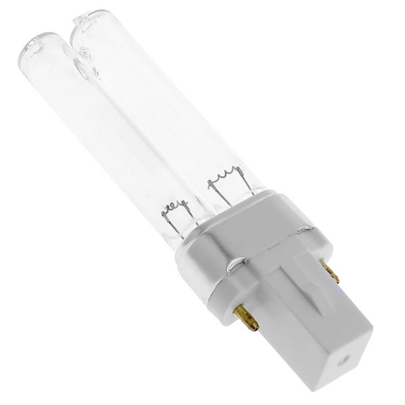 G23 / 2G7 UVC lamp 253,7 nm 254 nm vee õhu desinfitseerimine puhastus sterilisaator 5 W 7 W 9 W UVC H kujuga toru