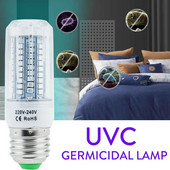 UV germicidna lampa B22 E26 E27 E12 E14 Led UVC žarulja za kukuruz Dezinfekcija Sterilizator LED svjetla bez ozona Kućna Čist zrak Bakterije