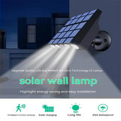 Galingi lauko saulės šviestuvai Ip65 vandeniui atspari LED sodo lempa saulės kolektorių lempos vandeniui atsparios judesio jutiklio gatvės šviesa