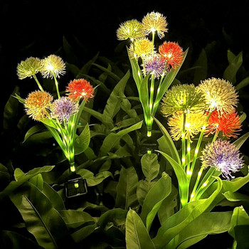 2 ΤΕΜ. Κεφαλή LED Solar Simulation Rose Flower Solar LED Light Κήπος Αυλή γκαζόν Νυχτερινό φωτιστικό Τοπίο Κήπος Διακόσμηση σπιτιού Λουλούδια