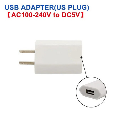 DC5V LED ultraljubičaste lampe za sterilizaciju 8 LED Mini UVA prijenosna svjetla za dezinfekciju UV lampe USB germicidna lampa