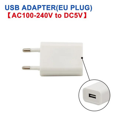 8 LED dioda Mini UVA prijenosna USB germicidna lampa 1,6 W svjetla za dezinfekciju 12 g UV lampe Dezinfekcijsko svjetlo za uništavanje klica DC5V