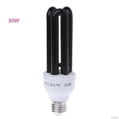 E27 15/20/30/40W UV, ultraviolet, fluorescent, lumină neagră, bec CFL, 220V