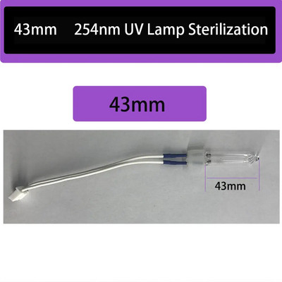 DC5V 2W 254nm UV лампа Тръба Направи си сам Дезинфекционен шкаф Аксесоари Специализирана драйверна платка Стерилизация Кварцово стъкло UVC лампа Крушка