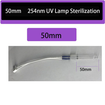 DC5V 2W 254nm UV лампа Тръба Направи си сам Дезинфекционен шкаф Аксесоари Специализирана драйверна платка Стерилизация Кварцово стъкло UVC лампа Крушка