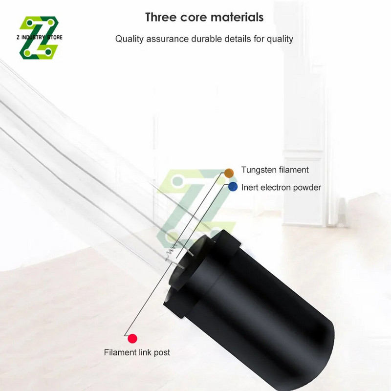 Lempa UV sterilizavimo lempa 220V 5W 7W 9W 11W 13W ozono baktericidinė šviesa baktericidinė ultravioletinių lempų dezinfekcija