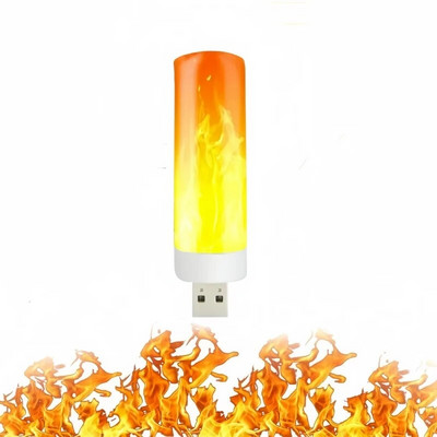 LED E27 Flame Bulb Fire 4 modeļi LED gaismas dinamiskais liesmas efekts 220v mājas apgaismojumam
