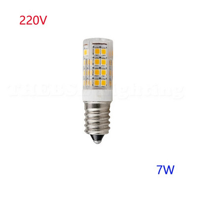 E14 LED lemputė 5W 7W 9W 12W LED lemputė kintamosios srovės 220V LED kukurūzų lemputė SMD2835 360 spindulio kampas E14 LED prožektorius Pakeiskite halogeninę lempą