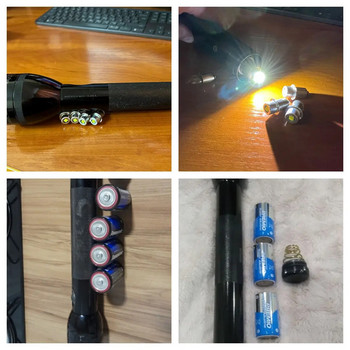 P13.5S Pr2 LED крушка 3W Надграждане на LED фенерче Maglite Комплект за преобразуване на LED Maglite LED крушка 2-16 C&D клетки Maglite Torch