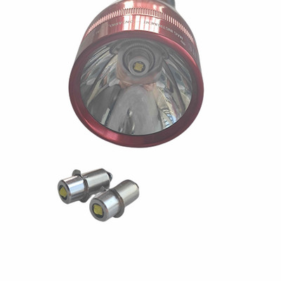 P13.5S Pr2 LED Bulb 3W Αναβάθμιση LED Bulb Maglite LED Κιτ μετατροπής Mag Light LED Bulb 2-16 C&D Cells Maglite Torch