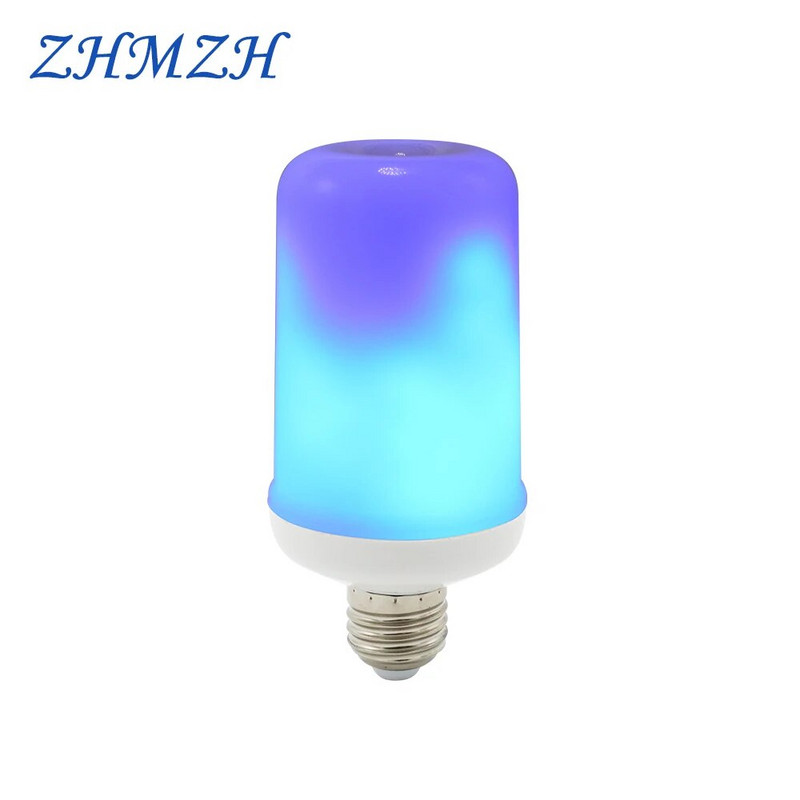 85-265V E27 99LEDs láng fénygravitációs érzékelő LED lánghatású lámpa izzó villogó megvilágítás lélegző parti dekor lámpák