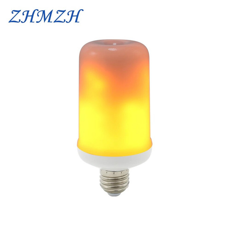 85-265V E27 99LEDs láng fénygravitációs érzékelő LED lánghatású lámpa izzó villogó megvilágítás lélegző parti dekor lámpák