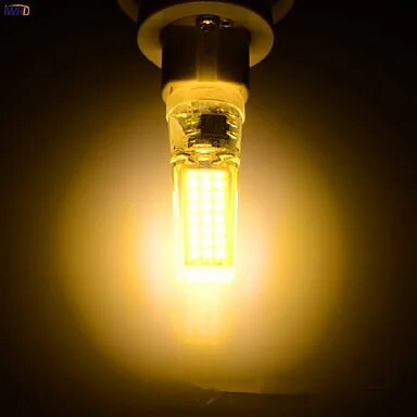 IWHD 5бр. 2.5W G9 LED крушка 220V 200LM Димируема COB LED G9 220V Bi-pin лампи Замяна на халогенни топло бяло бяло 110v-220v