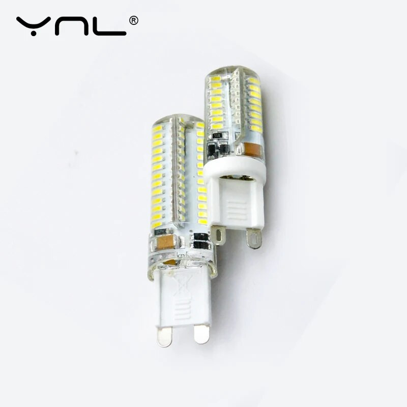3 DB LED G9 lámpa AC 220V kukorica izzó SMD 2835 3014 48 64 104leds Lampada LED izzó Cserélje ki a halogén fényt 360 sugárzási szög