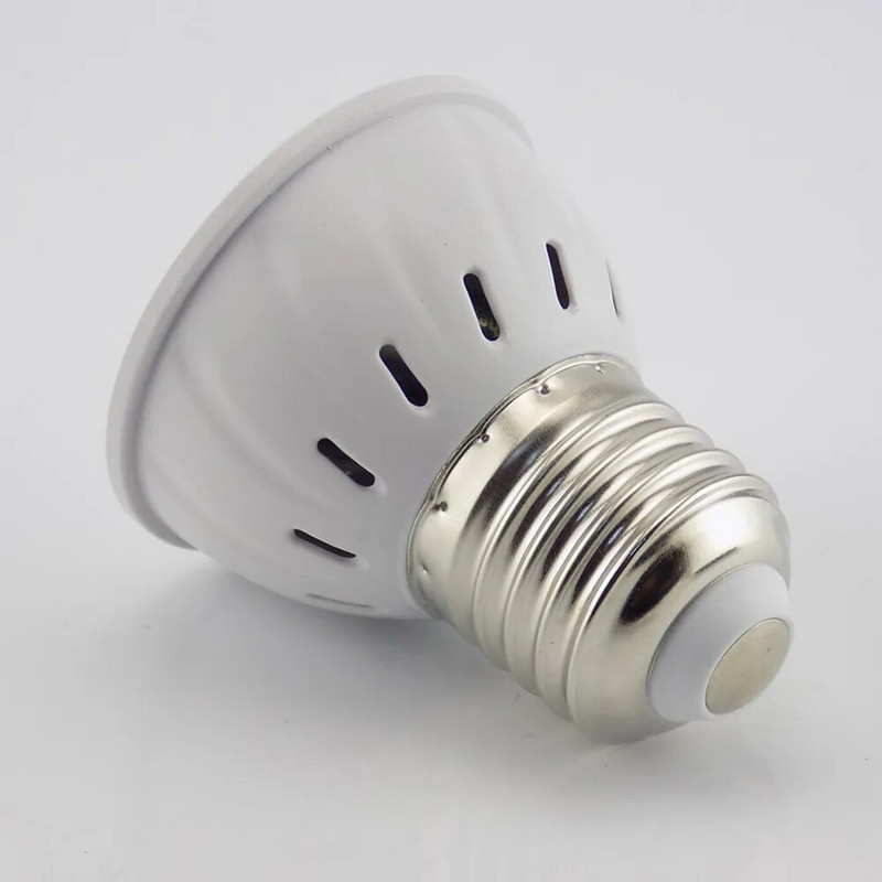 72 LED svjetiljka za uzgoj svjetiljke za uzgoj cvijeća E27 žarulja za staklenik u zatvorenom prostoru za hidroponsko povrće za rast povrća 5W 110V 220V