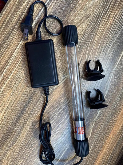 Povandeninė ultravioletinė UV sterilizavimo lempa 5W ~ 13W UV šviesos sterilizavimo lempa vandens dezinfekcijai akvariumo tvenkiniui