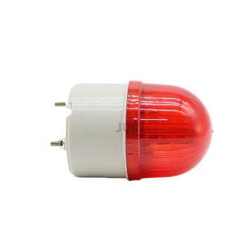 Със зумер Строб Сигнал Предупредителна светлина 12V N-2071J Звук на алармата мигаща светлина 24V 220V LED лампа Индикаторни светлини