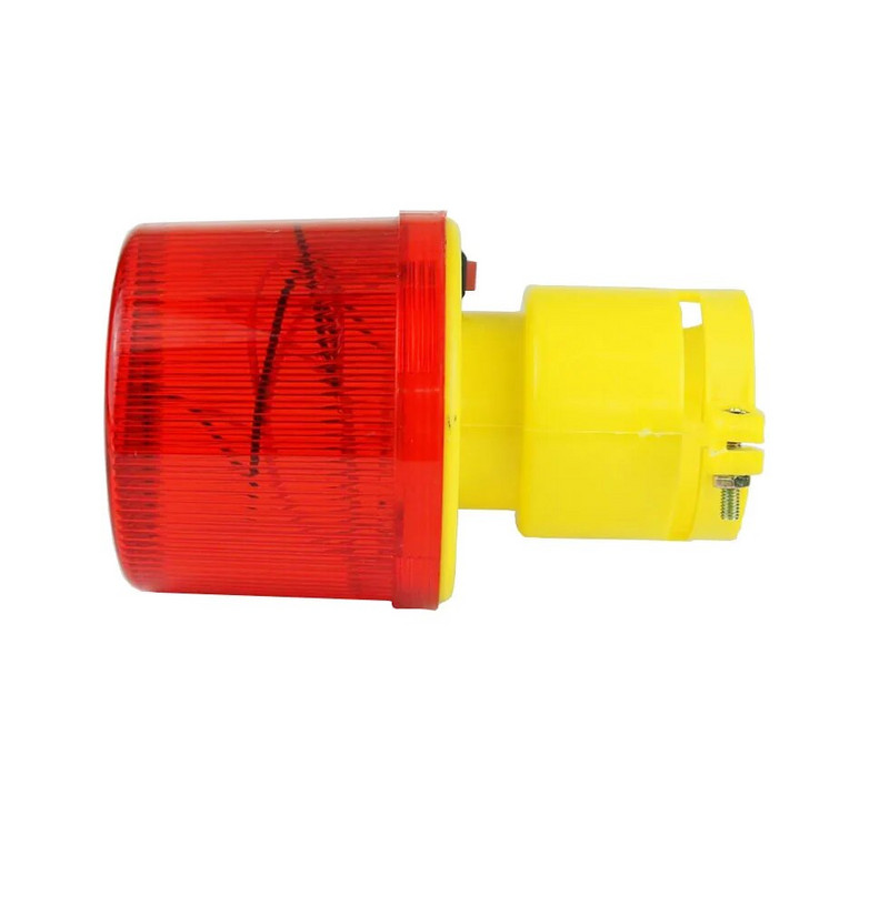 Saulės šviesos diodų avarinė lemputė / saulės energija maitinami įspėjamieji žibintai / švyturys / eismo signalizacijos žibintai / bokštinio krano lempa