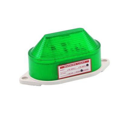 LED-3051 Garsinė ir vaizdinė aliarmo lemputė Strobe Signal Įspėjamoji lemputė 12V 24V 220V Indikacinė lemputė LED lemputė Apsaugos signalizacija LED-3071
