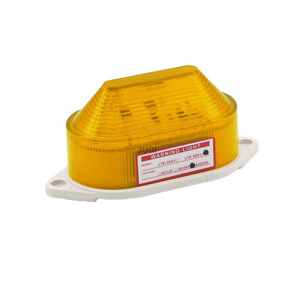 LED-3051 Garsinė ir vaizdinė aliarmo lemputė Strobe Signal Įspėjamoji lemputė 12V 24V 220V Indikacinė lemputė LED lemputė Apsaugos signalizacija LED-3071