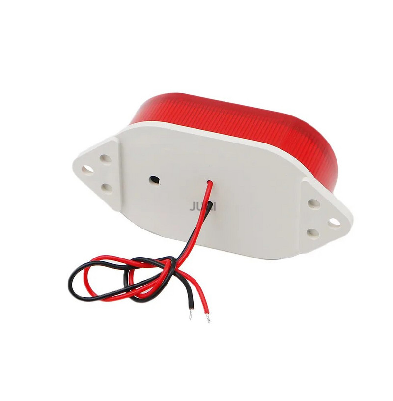 LED-3051 Garsinė ir vaizdinė aliarmo lemputė Strobe Signal Įspėjamoji lemputė 12V 24V 220V Indikacinė lemputė LED lemputė Apsaugos signalizacija LED-3071