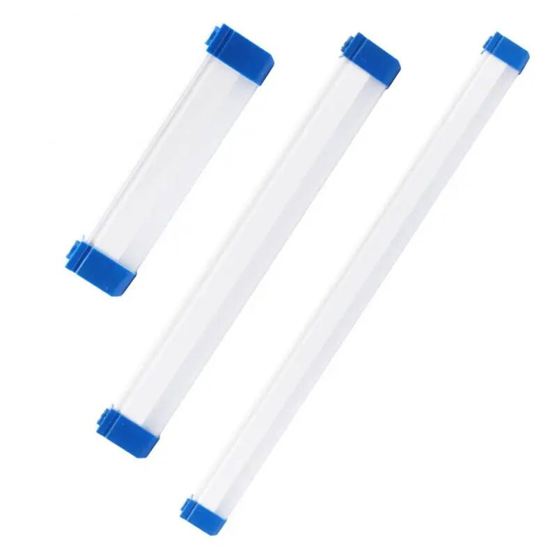 Ilgo LED vamzdžio naktinio apšvietimo magnetinis 15 cm 30 cm 50 cm USB įkraunamas avarinis apšvietimas lauke, nešiojamas ilgos juostos avarinis žibintas