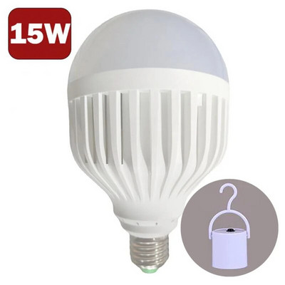 Įkraunama LED avarinė lemputė 5/7/9/12w Nešiojamoji prožektorius Išmanioji avarinė lemputė energiją taupanti avarinė lemputė